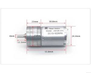  sumo motor jgb25-370 500rpm 12v